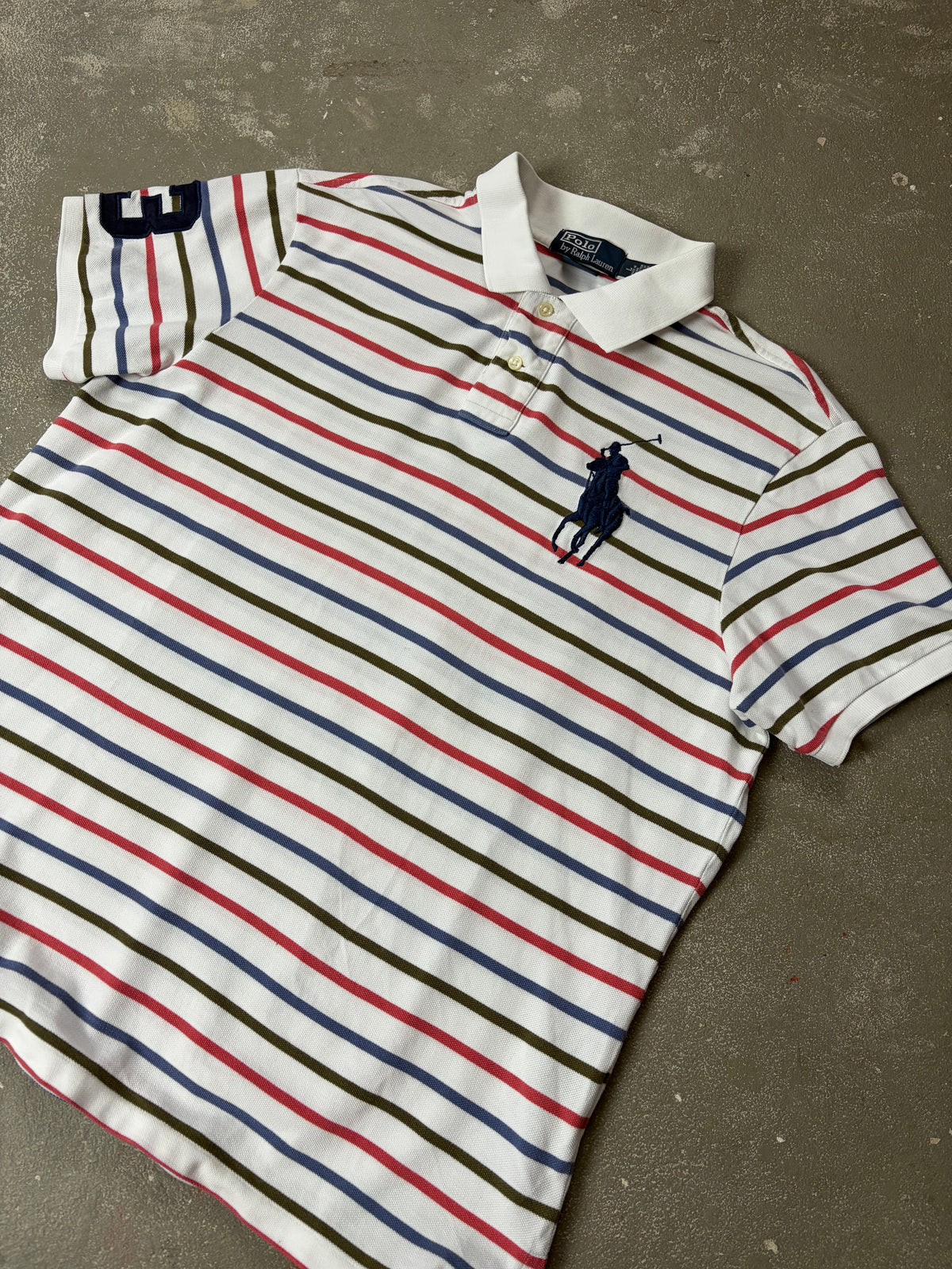 Vintage Polo Ralph Lauren Big Pony Poloshirt (L)