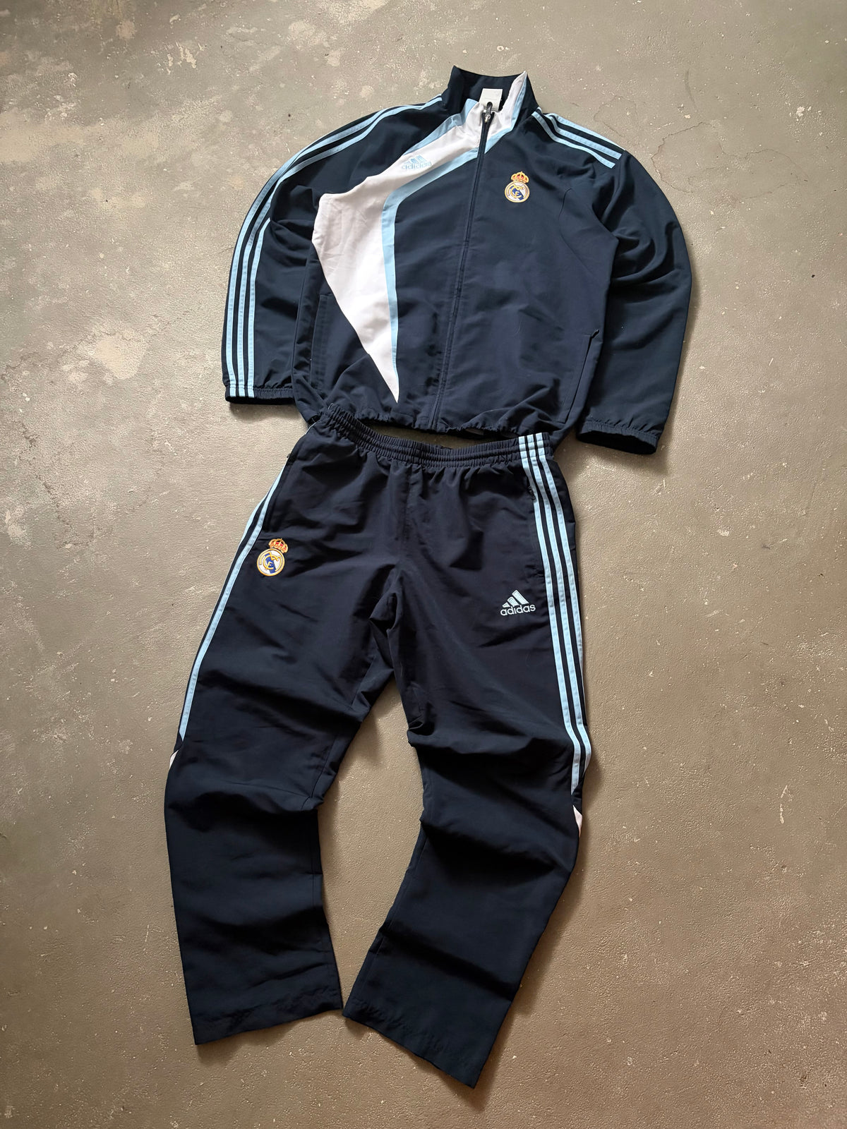 Vintage 2006 Adidas x Real Madrid Tracksuit (M)