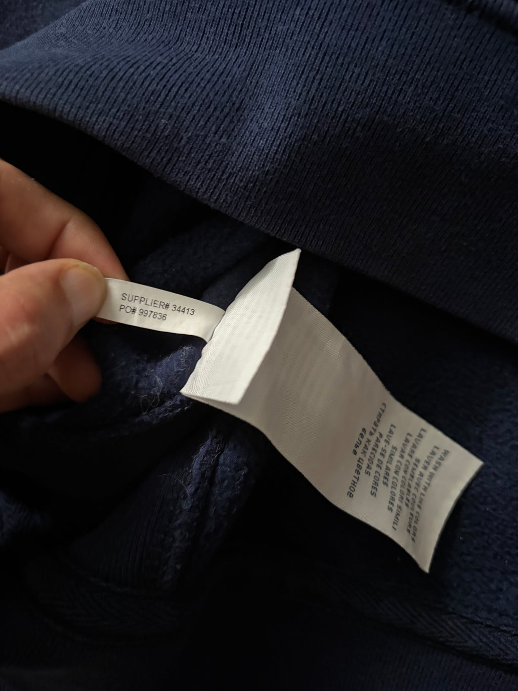 Vintage Polo Ralph Lauren Zip Hoodie (XL)
