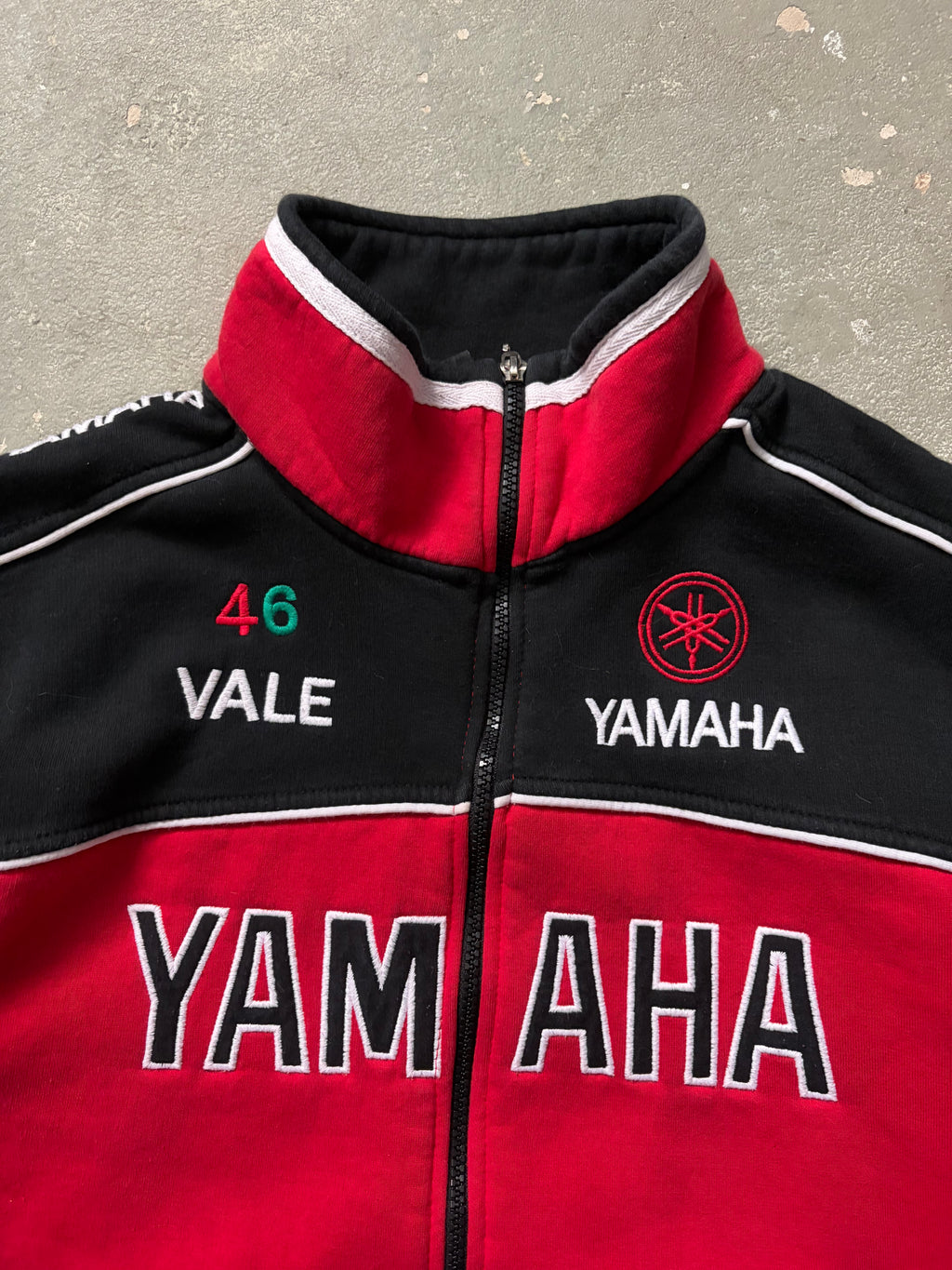 Vintage Style Yamaha Racing Jacke (M)