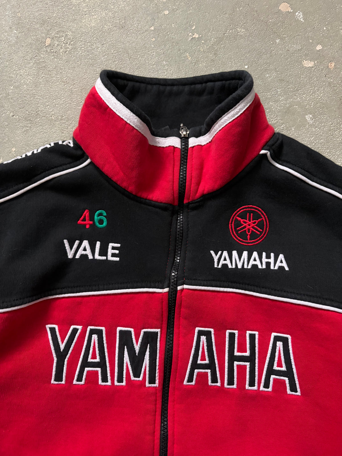Vintage Style Yamaha Racing Jacke (M)