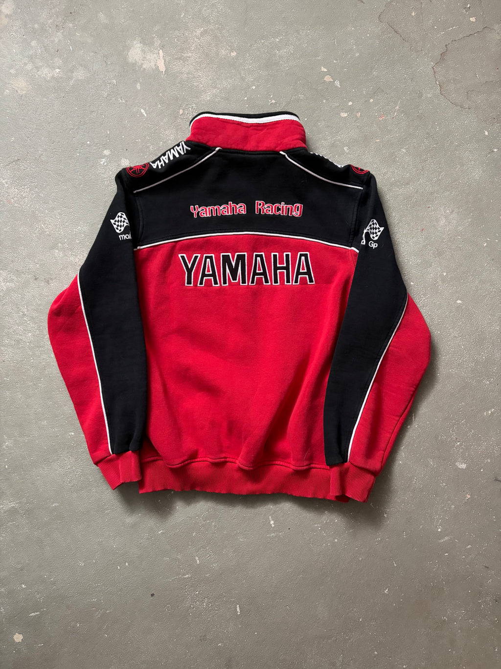 Vintage Style Yamaha Racing Jacke (M)