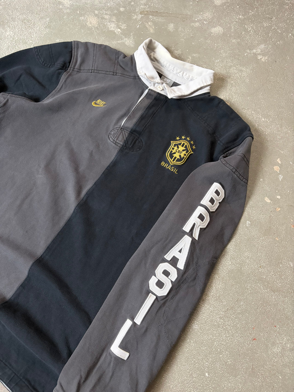 Vintage Nike x Brasil Rugbyshirt 2010 (XL)