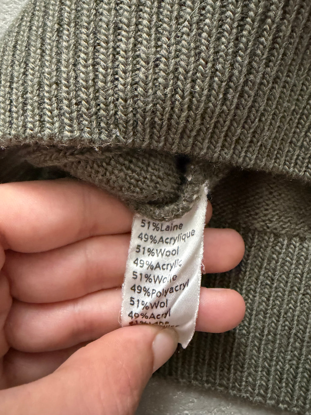 Vintage Lacoste Sweater Gestrickt (M)