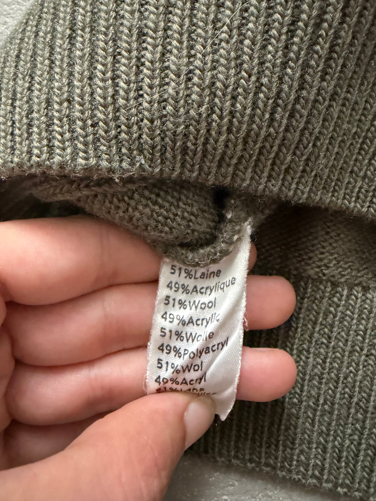 Vintage Lacoste Sweater Gestrickt (M)