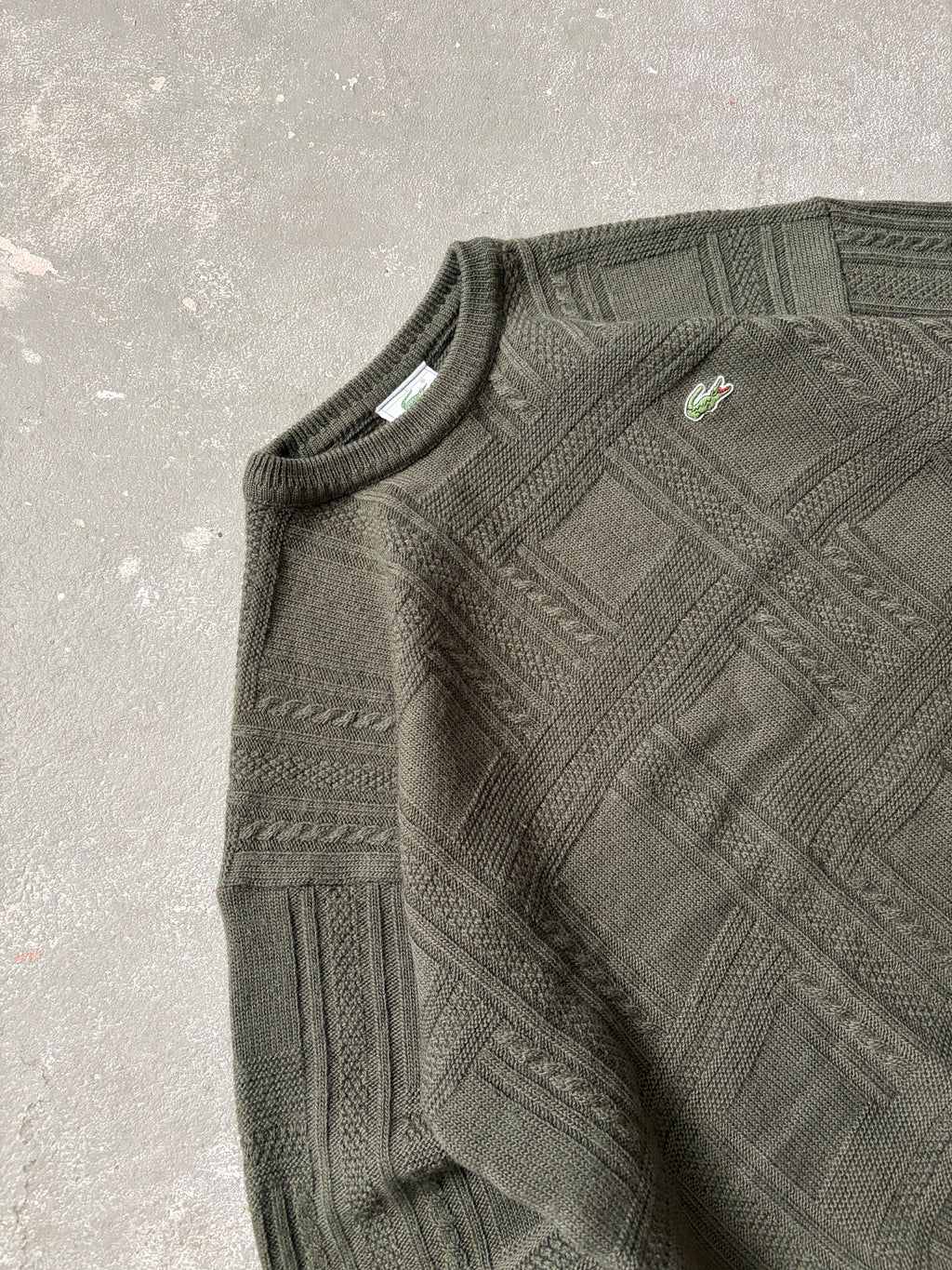 Vintage Lacoste Sweater Gestrickt (M)