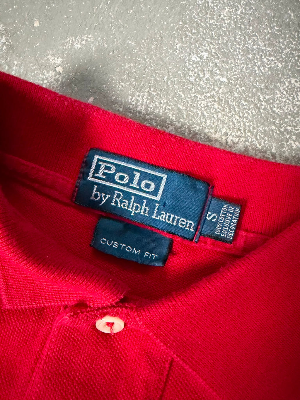 Vintage Polo Ralph Lauren Big Pony Poloshirt (S)