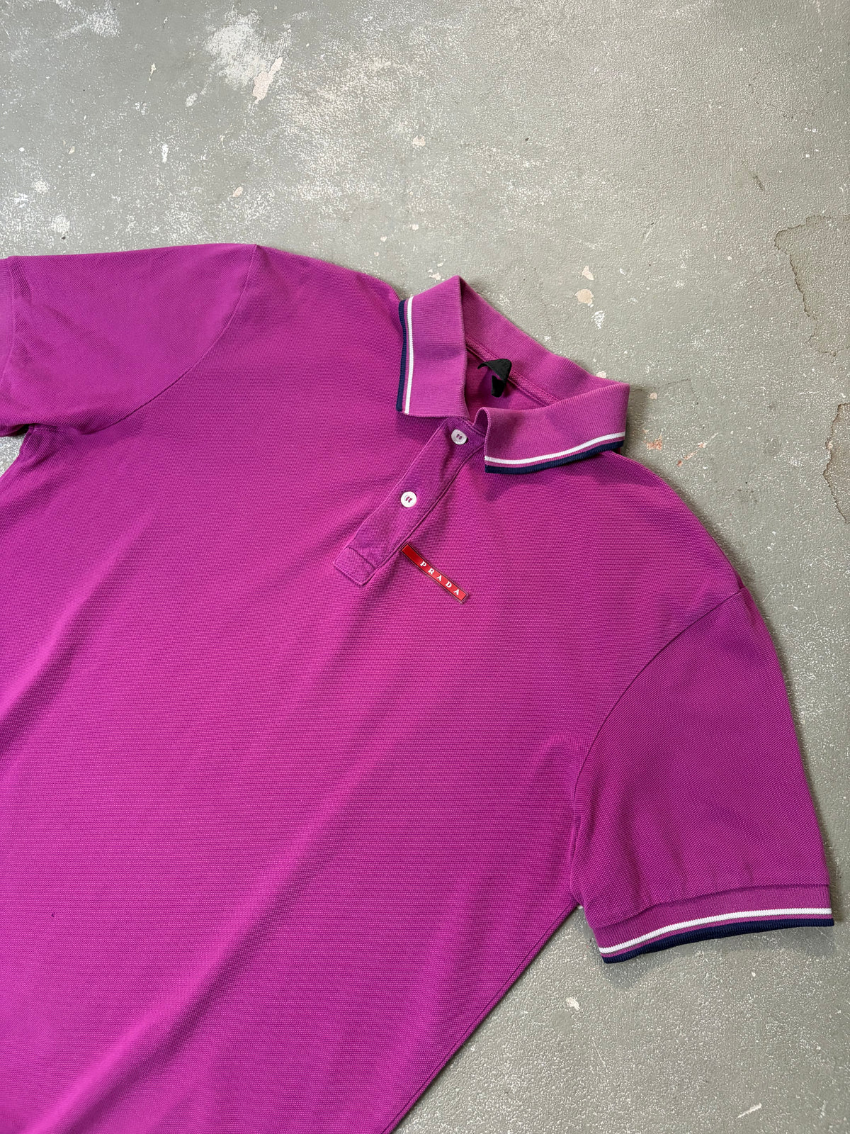 PRADA Milano Linea Rossa Polo Shirt (M)