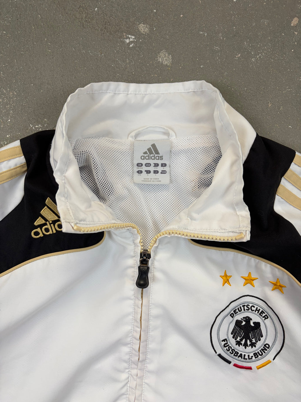 Vintage Adidas Deutschland 2008 Trackjacket (M)