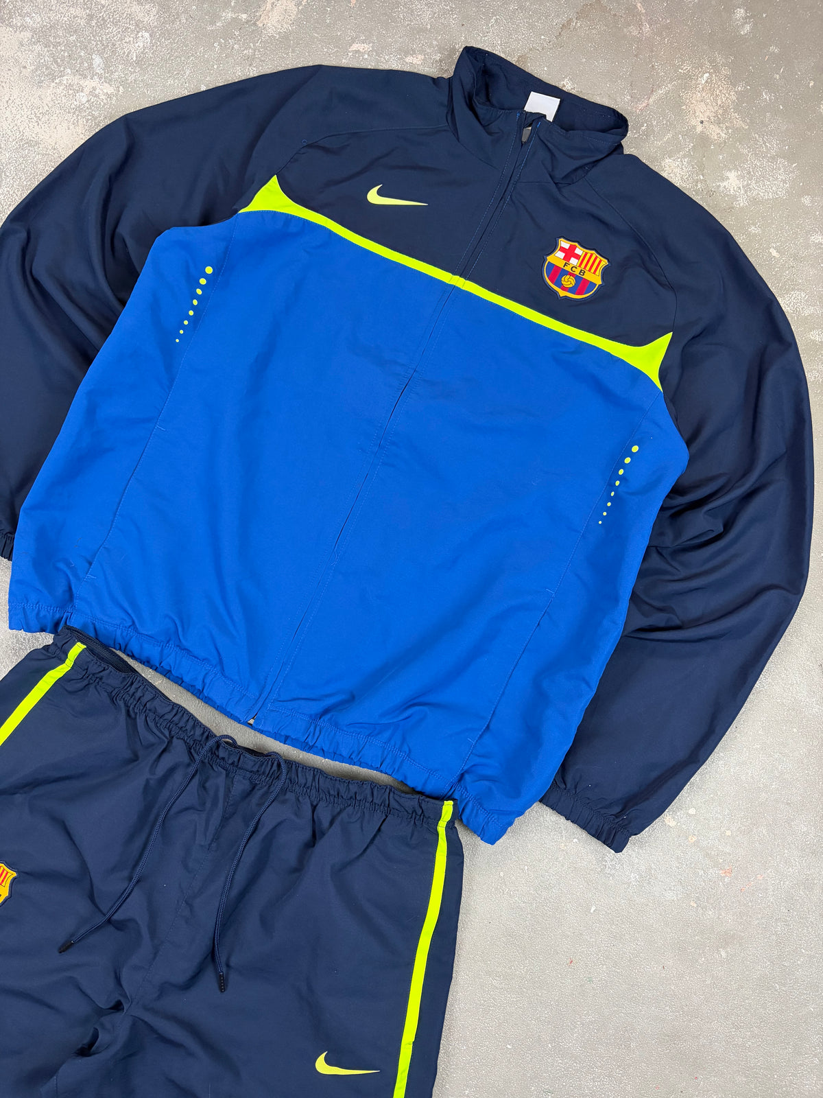 Vintage Nike Fc Barcelona 2010 Tracksuit (XL)