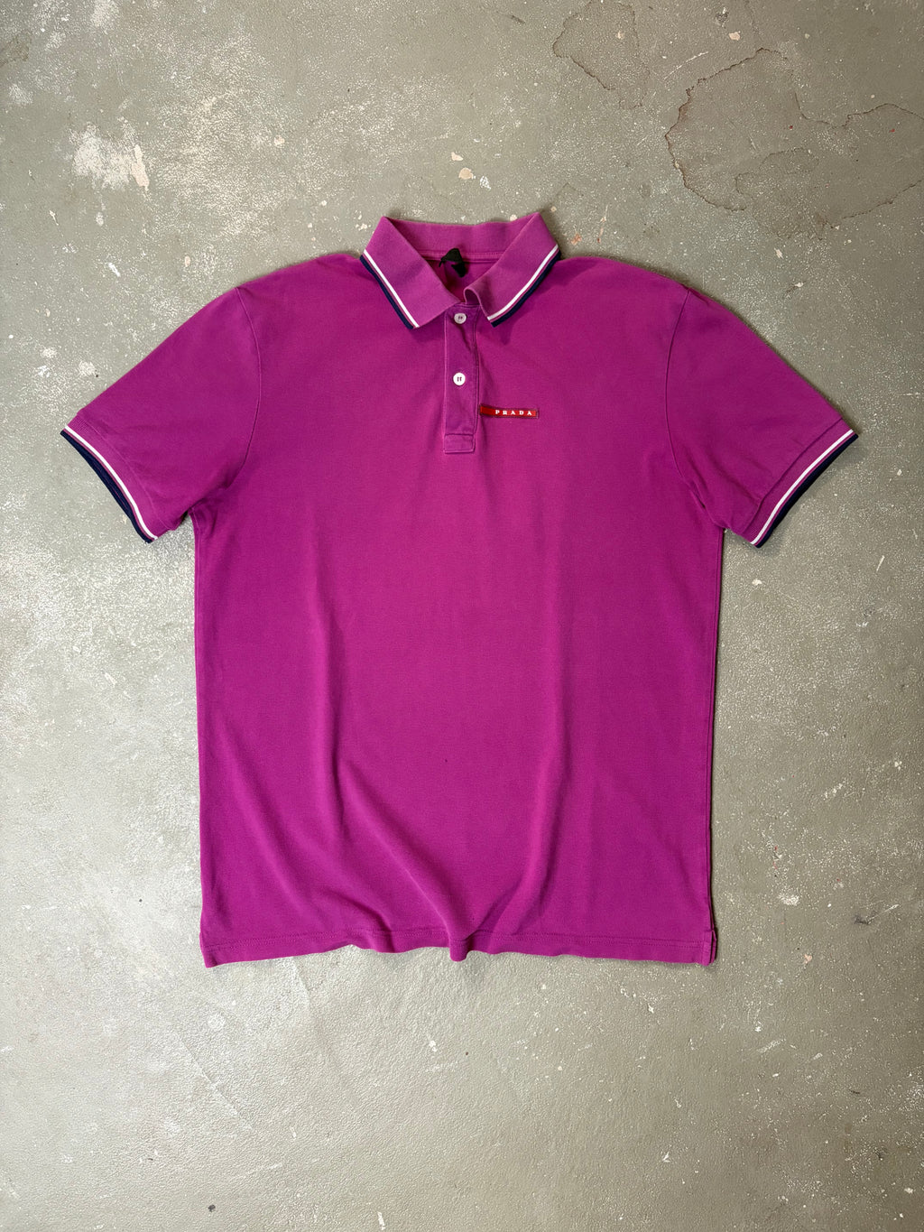PRADA Milano Linea Rossa Polo Shirt (M)