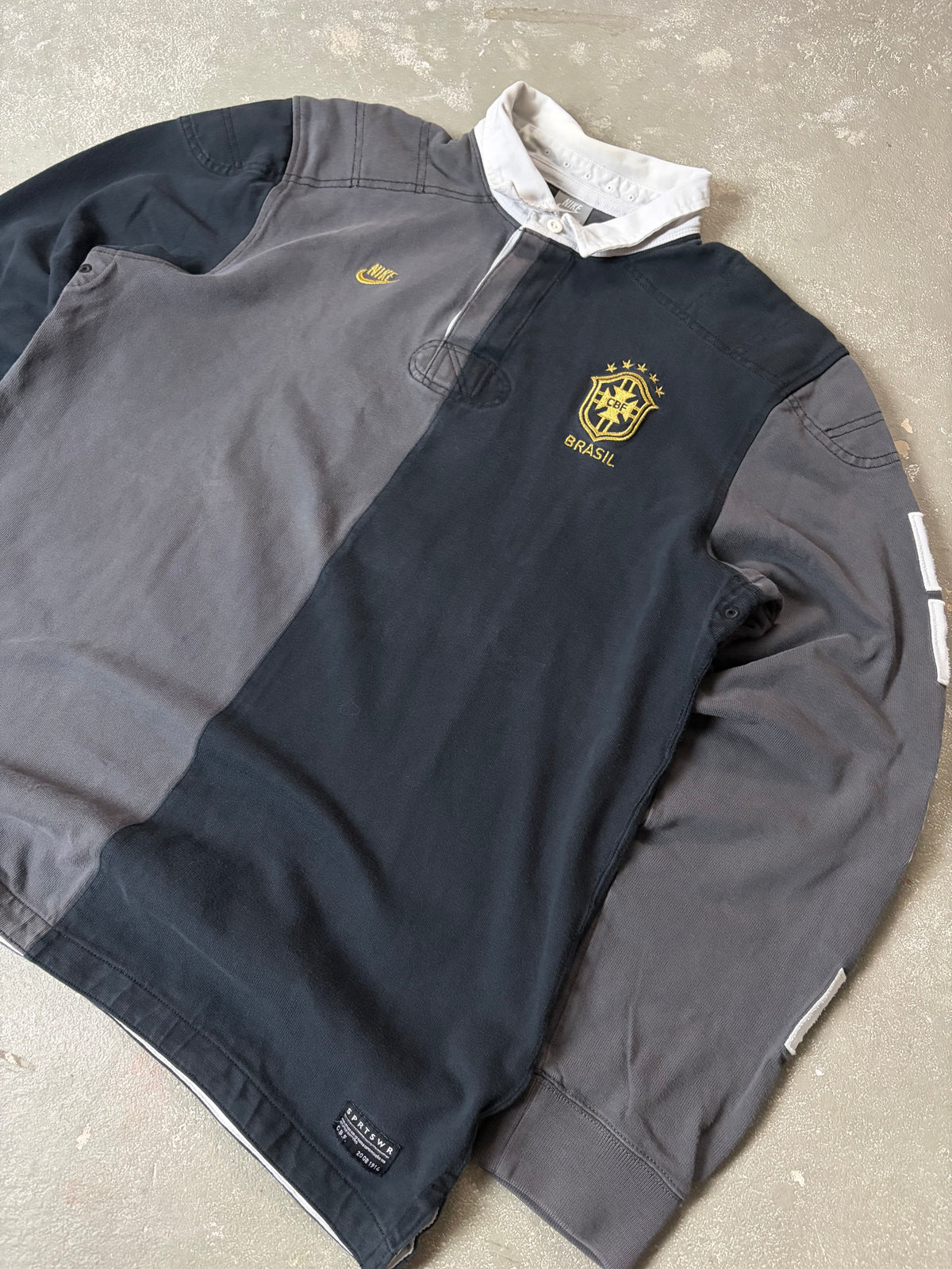 Vintage Nike x Brasil Rugbyshirt 2010 (XL)