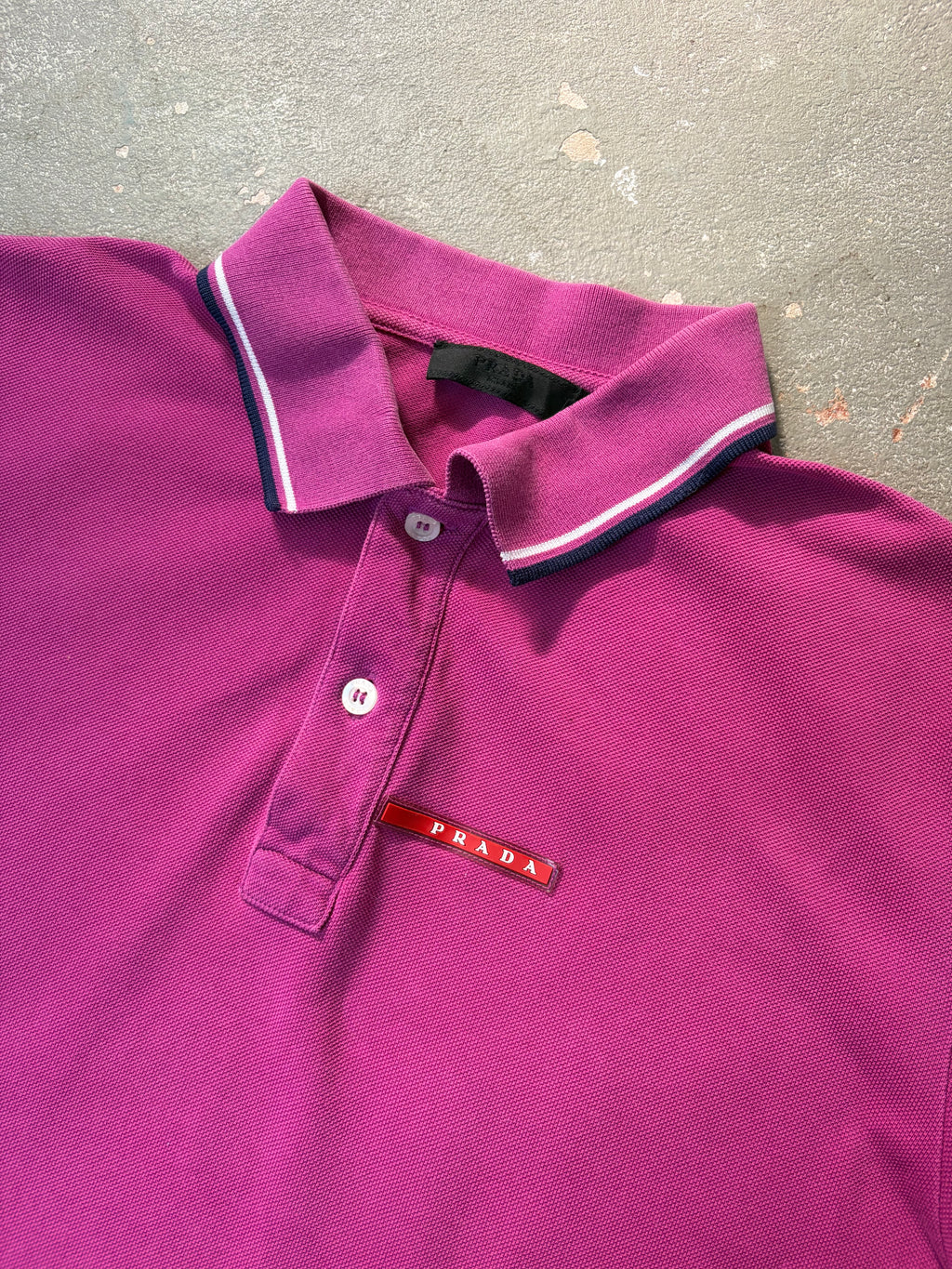 PRADA Milano Linea Rossa Polo Shirt (M)