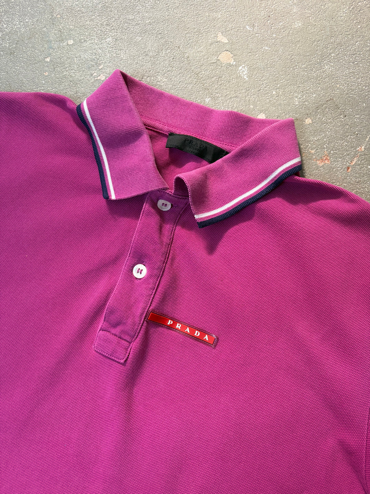 PRADA Milano Linea Rossa Polo Shirt (M)