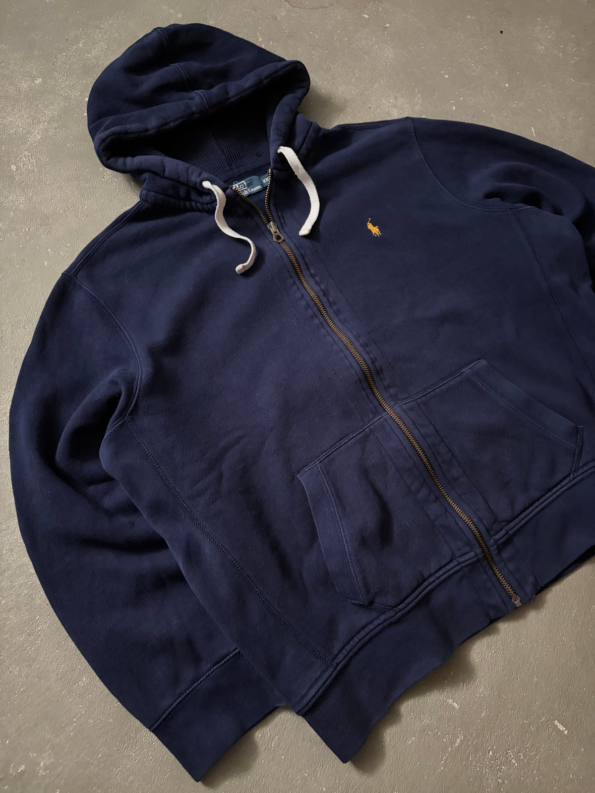 Vintage Polo Ralph Lauren Zip Hoodie (XL)