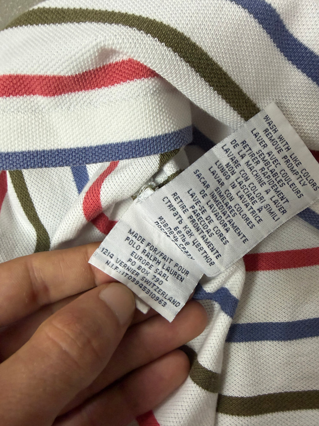 Vintage Polo Ralph Lauren Big Pony Poloshirt (L)