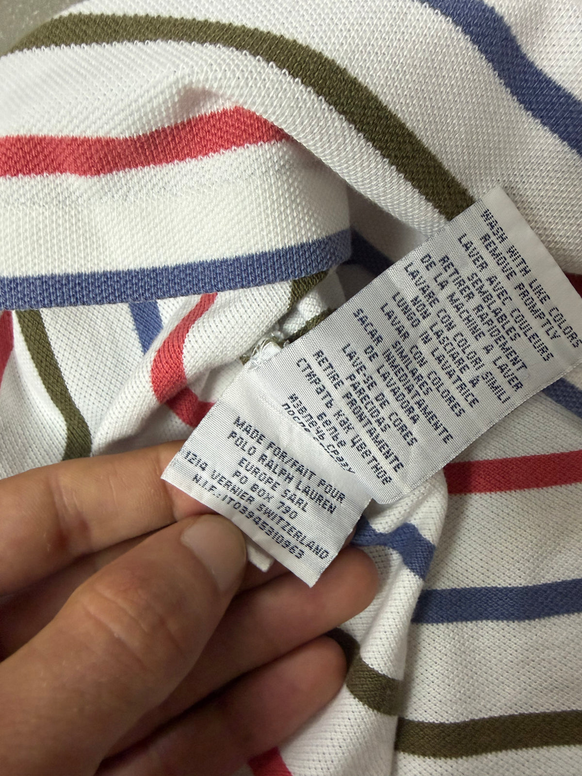 Vintage Polo Ralph Lauren Big Pony Poloshirt (L)