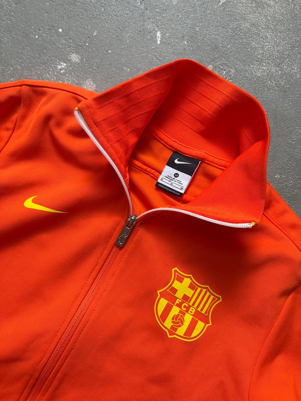 Vintage Nike Fc Barcelona Trackjacket (M)