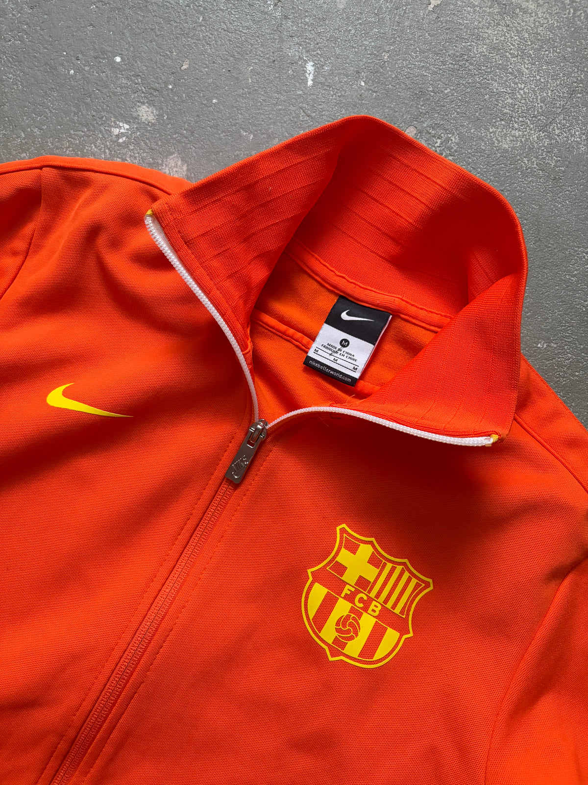 Vintage Nike Fc Barcelona Trackjacket (M)