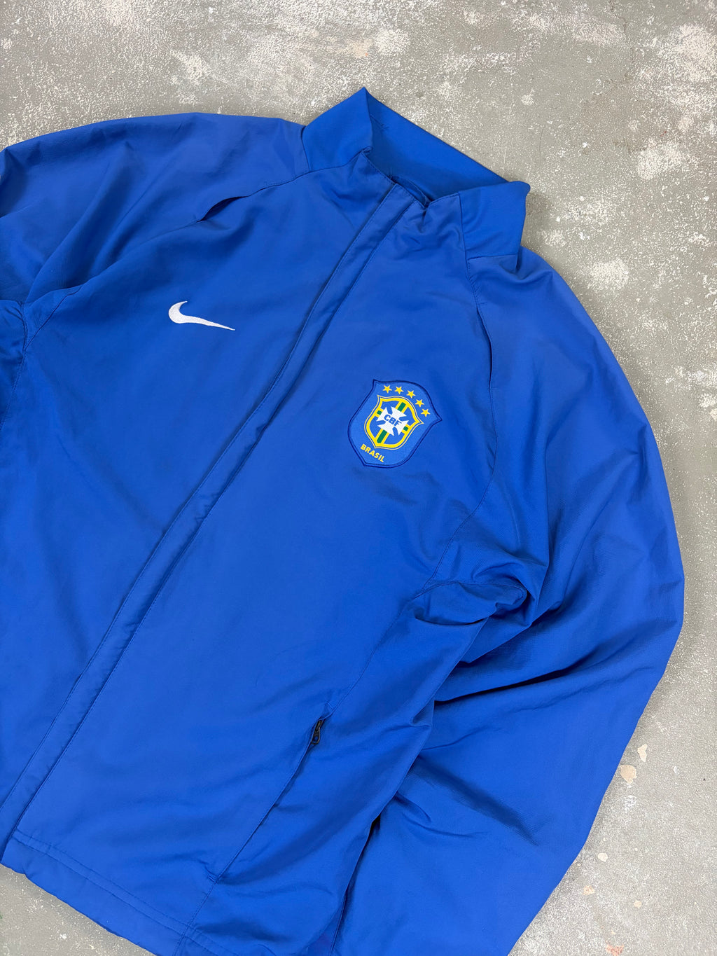 Vintage Nike Brasil 2005 Trackjacket (S)