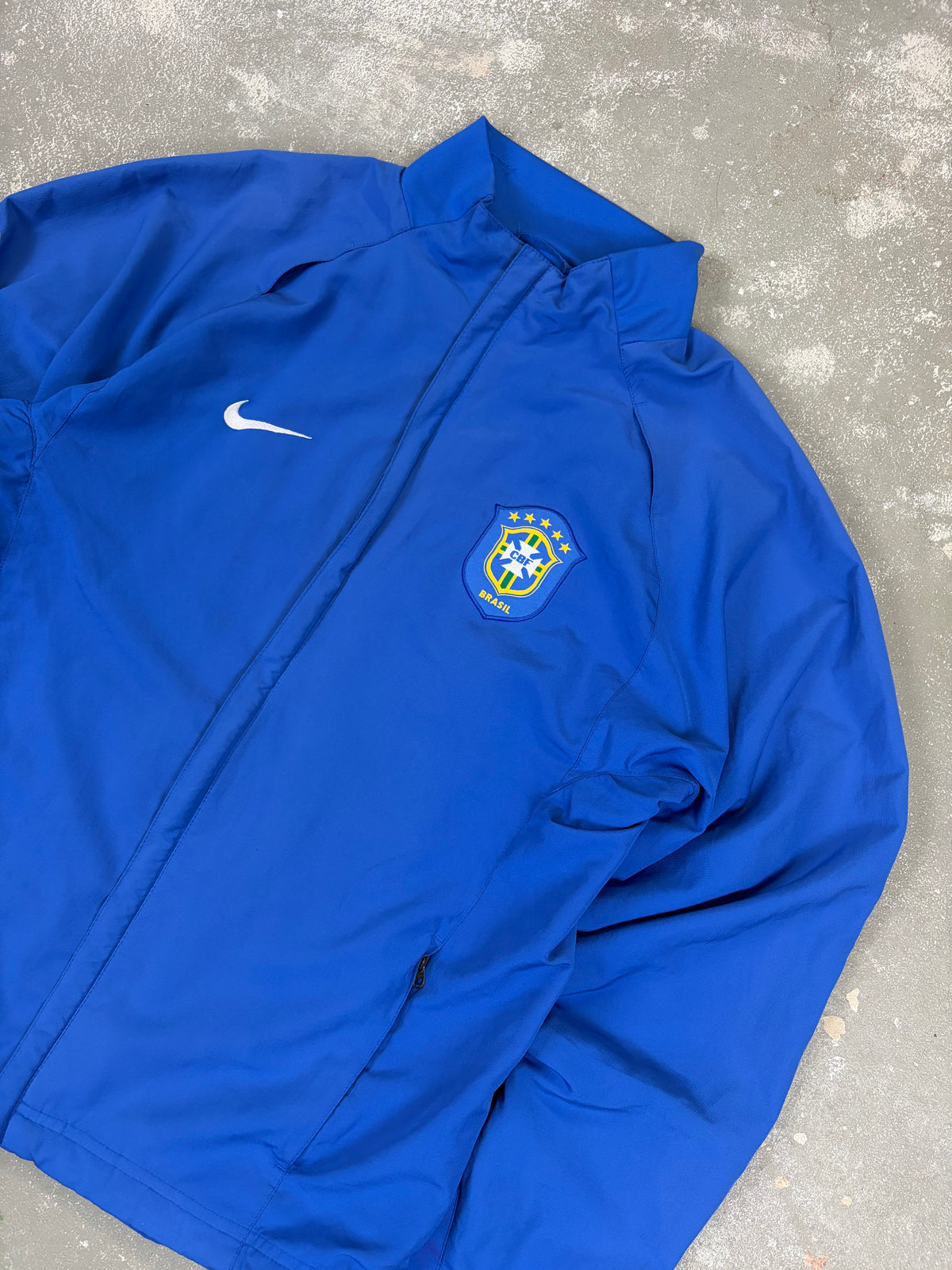 Vintage Nike Brasil 2005 Trackjacket (S)