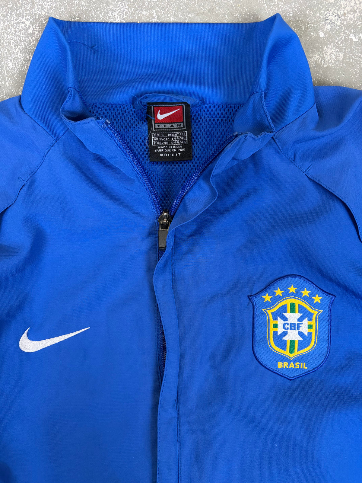 Vintage Nike Brasil 2005 Trackjacket (S)