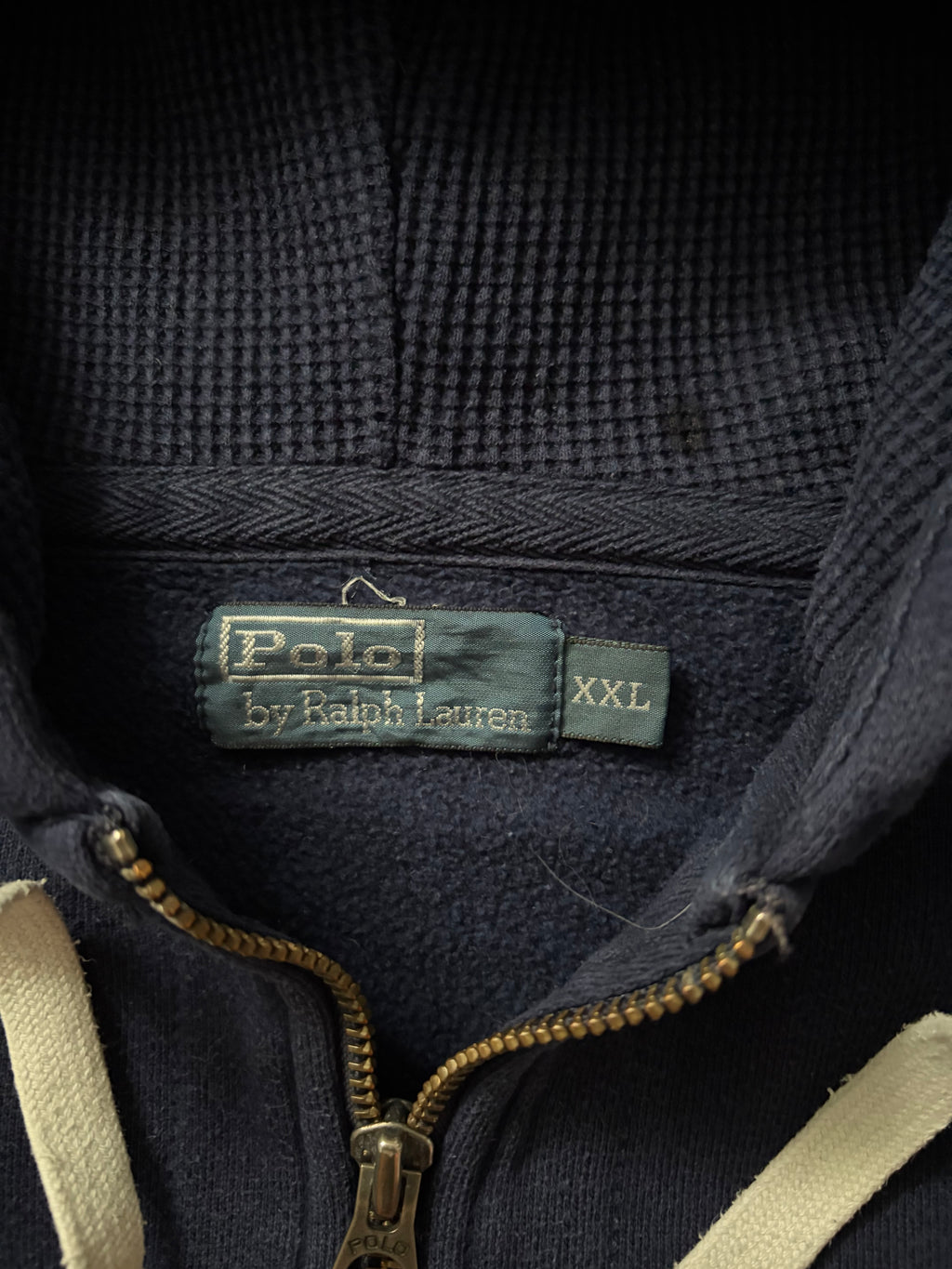 Vintage Polo Ralph Lauren Zip Hoodie (XL)