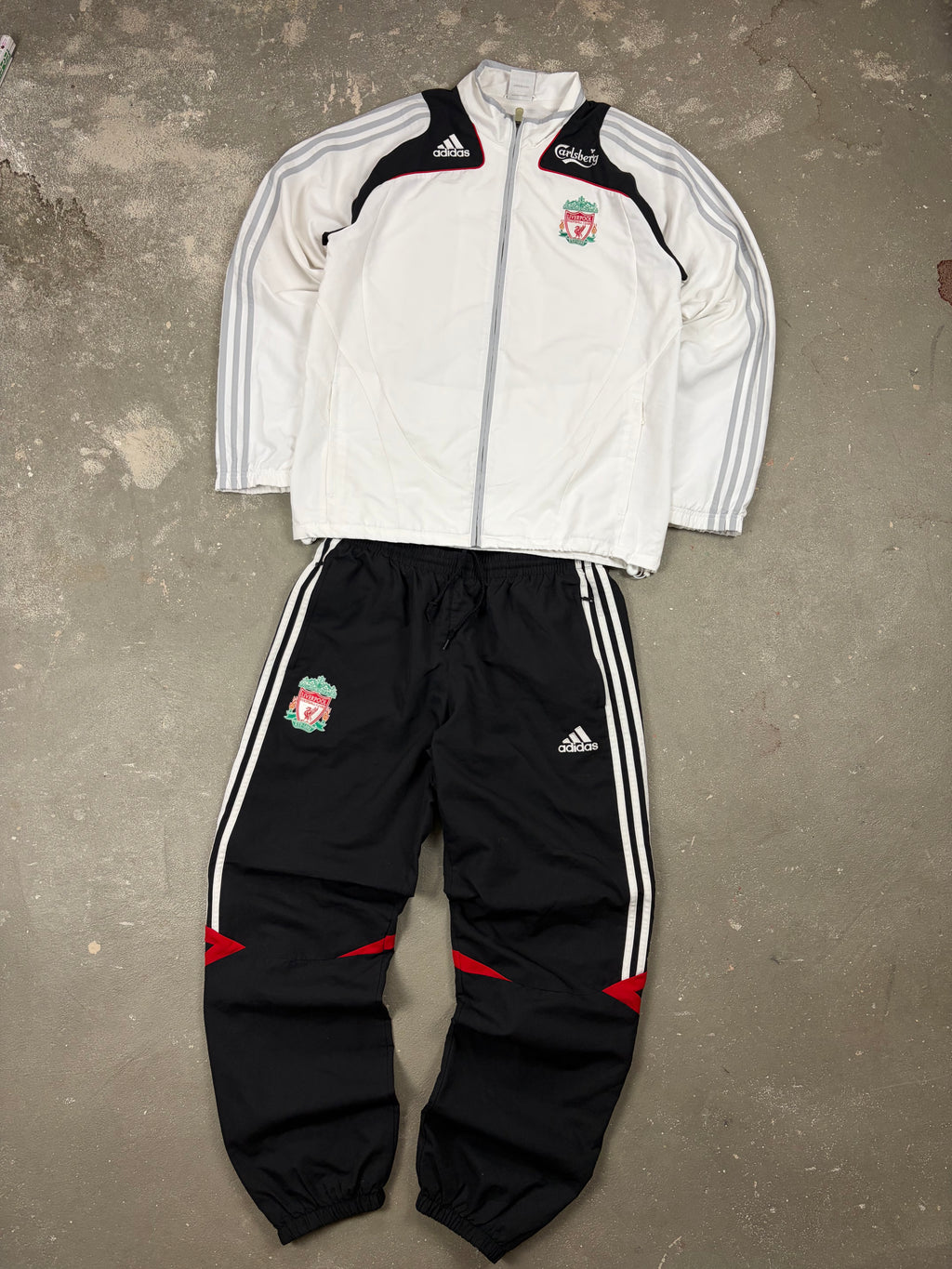 Vintage Adidas Fc Liverpool 2007 Tracksuit (XL)