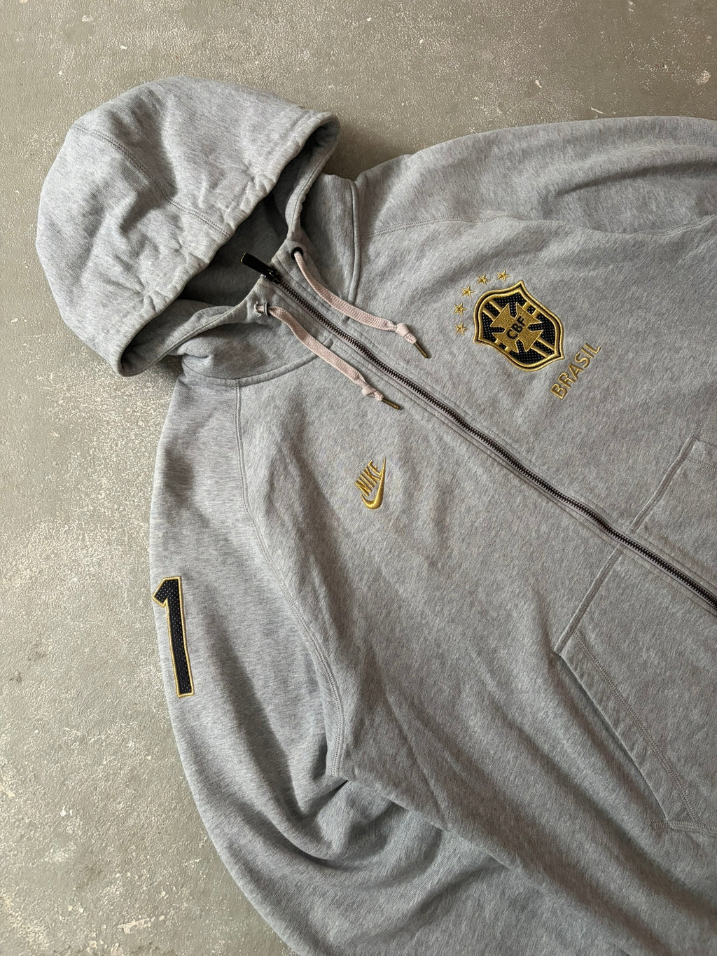 Nike x Brasil 2011 Zip Hoodie (XL)