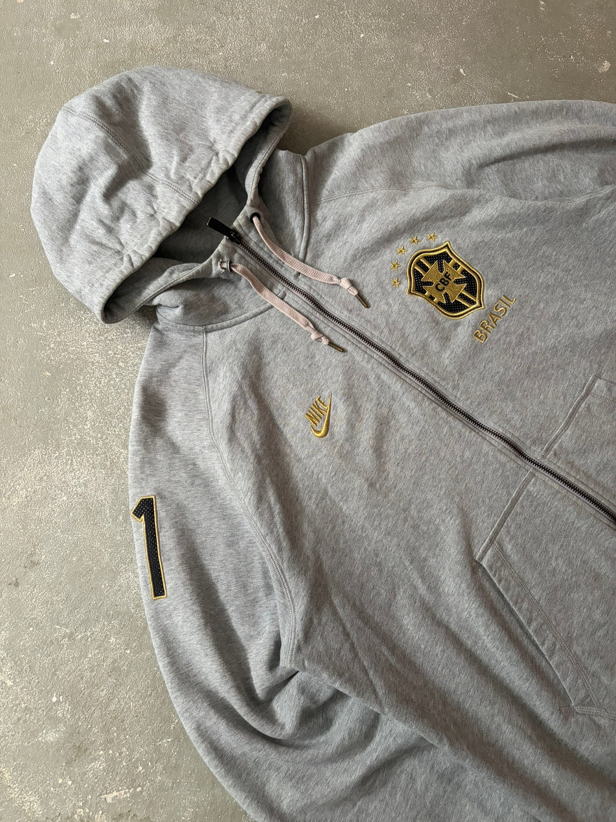 Nike x Brasil 2011 Zip Hoodie (XL)